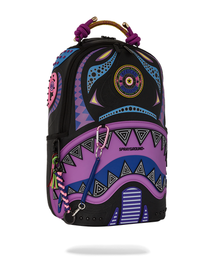 SPRAYGROUND® BACKPACK AFRICAN INTELLIGENCE 12 BROOKLYN & BEYOND BACKPACK - SANDFLOWER COLLAB