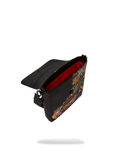 SPRAYGROUND® SLING HALF GRAF LIPSTICK MESSENGER BAG