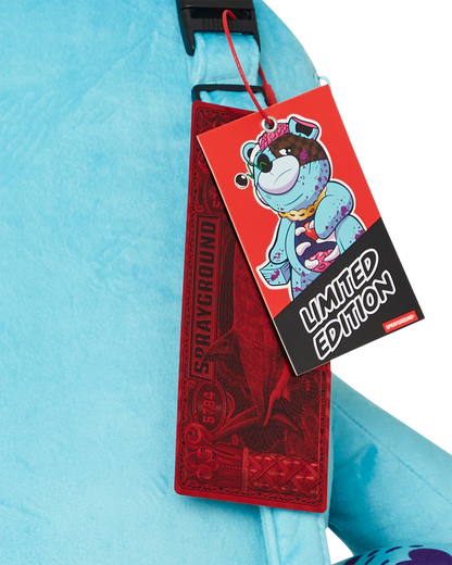 SPRAYGROUND® BACKPACK ZOMBIE BEAR PLUSH BEAR BACKPACK