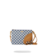 SPRAYGROUND® POUCHETTE LETTER CHECKERS CROSSOVER CLUTCH