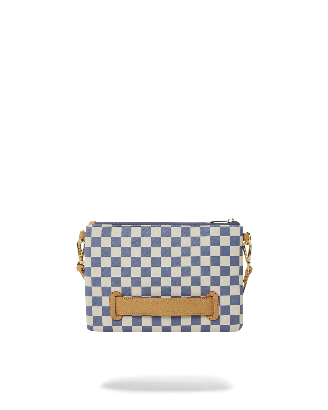 SPRAYGROUND® POUCHETTE LETTER CHECKERS CROSSOVER CLUTCH