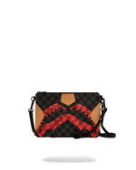 SPRAYGROUND® POUCHETTE EVIL TRIPLE DECKER CROSSOVER CLUTCH