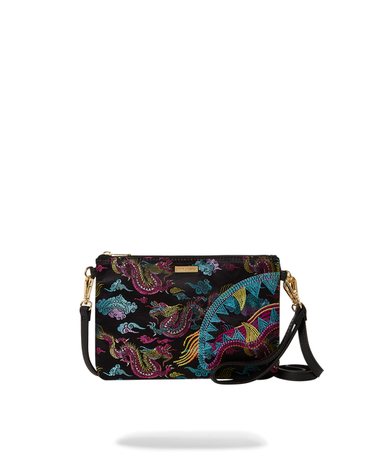 SPRAYGROUND® POUCHETTE EMBROIDERED DRAGONS POUCHETTE