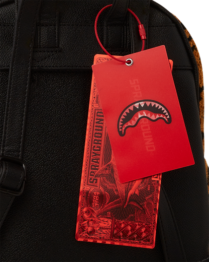 SPRAYGROUND® BACKPACK CHEETAH CHENILLE SAVAGE BACKPACK
