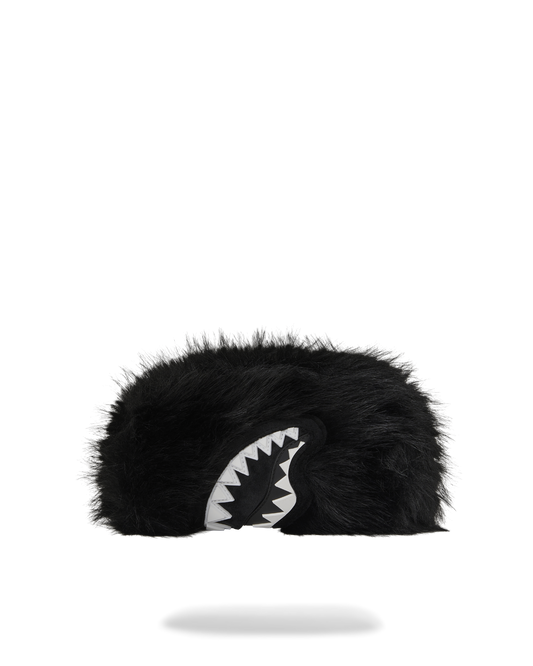 SPRAYGROUND® POUCH FUR CRAY BLACK POUCH