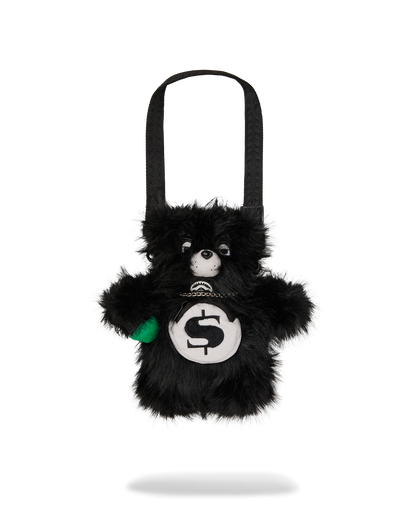 SPRAYGROUND® BACKPACK FUR CRAY BLACK BEAR CUB BACKPACK