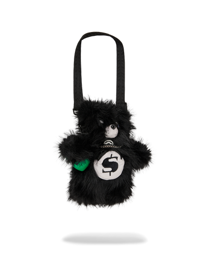 SPRAYGROUND® BACKPACK FUR CRAY BLACK BEAR CUB BACKPACK