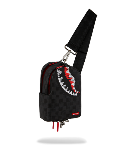 SPRAYGROUND® SLING SCRIBBLE SHARK BACKPACK SLING