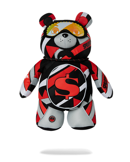 SPRAYGROUND® BACKPACK SHREDDED ARCTIC MONEYBEAR BACKPACK