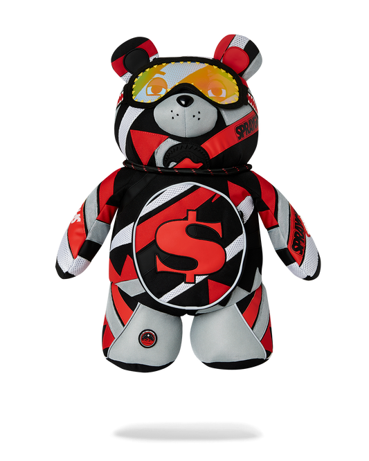SPRAYGROUND® BACKPACK SHREDDED ARCTIC MONEYBEAR BACKPACK