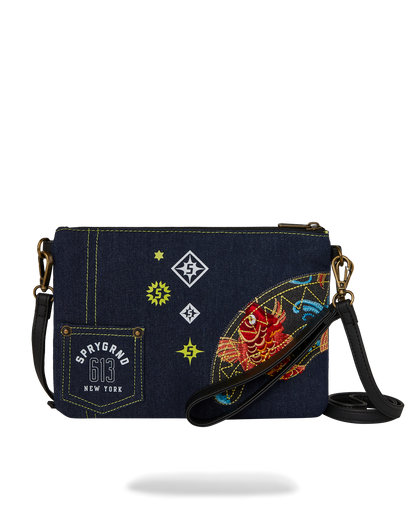 SPRAYGROUND® POUCHETTE EVISU STYLE CROSSOVER CLUTCH