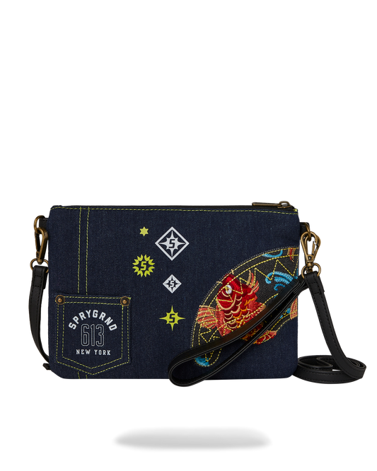 SPRAYGROUND® POUCHETTE EVISU STYLE CROSSOVER CLUTCH