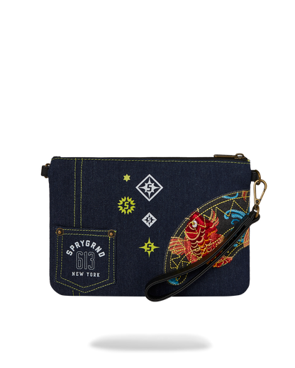 SPRAYGROUND® POUCHETTE EVISU STYLE CROSSOVER CLUTCH