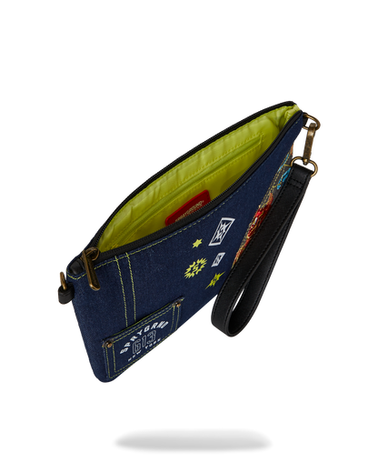 SPRAYGROUND® POUCHETTE EVISU STYLE CROSSOVER CLUTCH