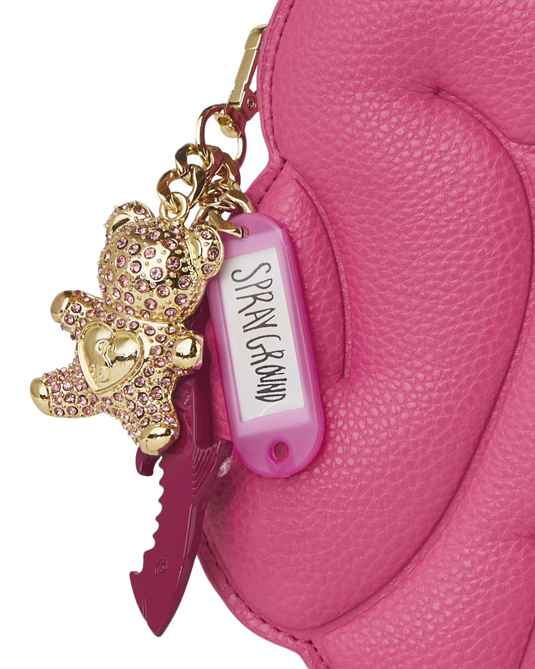 SPRAYGROUND® HANDBAG PINK POP SHARK BUBBLE HANDBAG