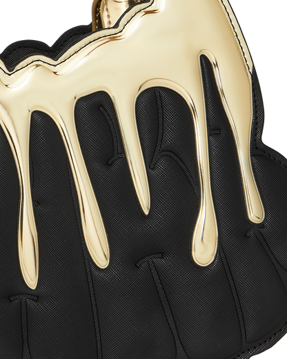 SPRAYGROUND® HANDBAG GOLD AND DANGEROUS SHARK HANDBAG
