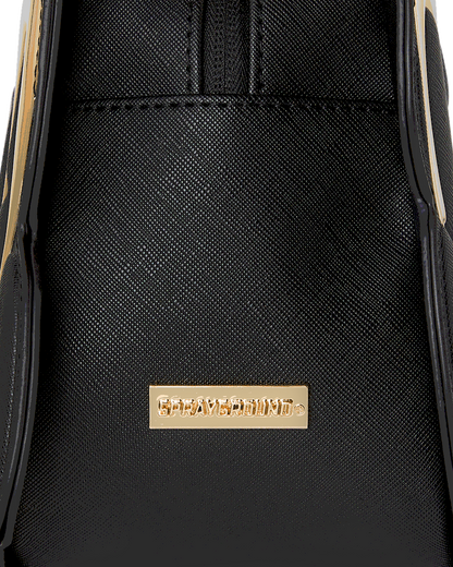 SPRAYGROUND® HANDBAG GOLD AND DANGEROUS SHARK HANDBAG