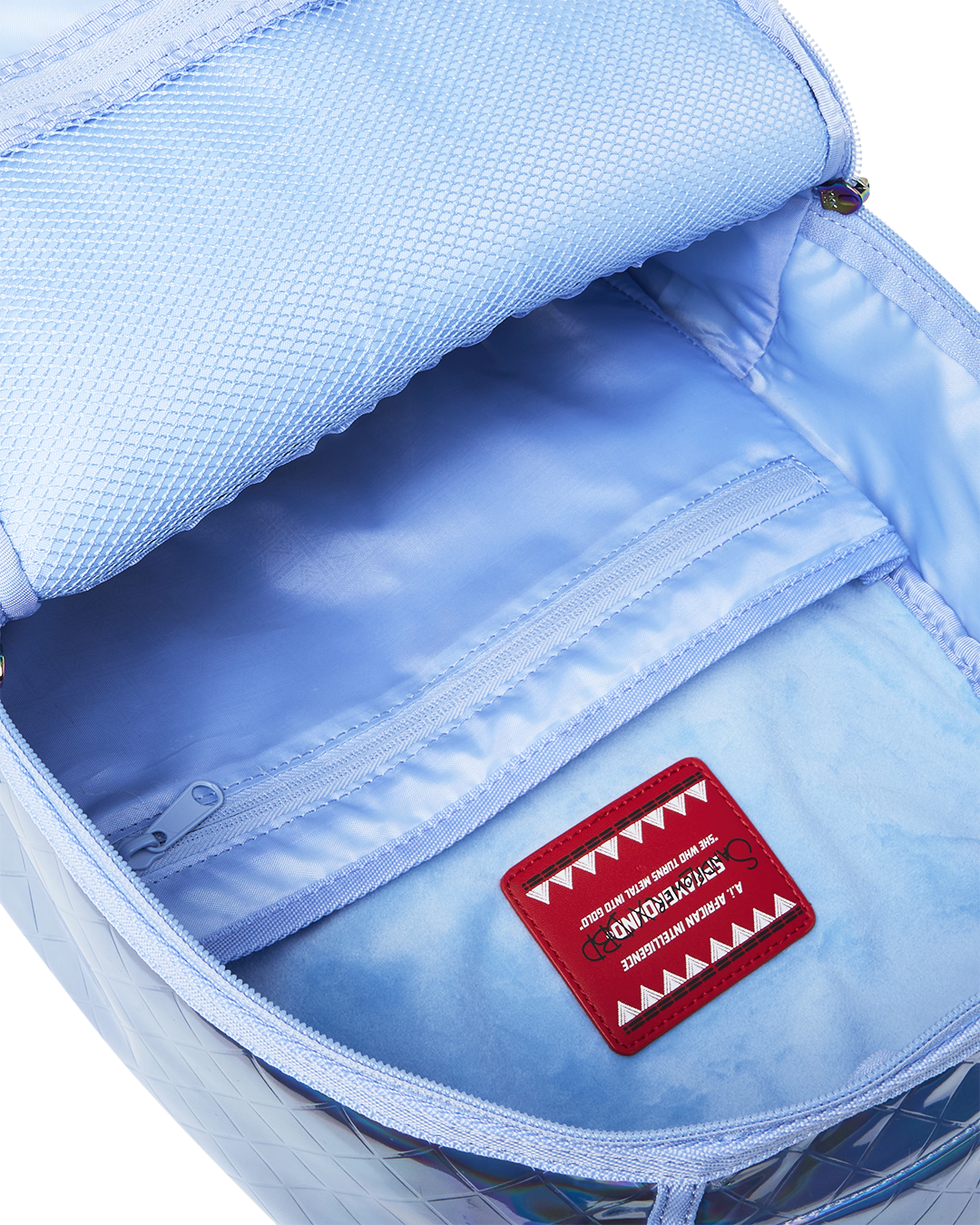 SPRAYGROUND® BACKPACK A.I. AFRICAN INTELLIGENCE THE OCEAN WITHIN BACKPACK - SANDFLOWER COLLAB