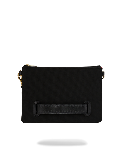 SPRAYGROUND® POUCHETTE SHARK CENTRAL KNIT CROSSOVER CLUTCH
