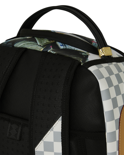 SPRAYGROUNDÂ® BACKPACK CREAM CHECK FULL OF CASH BACKPACK