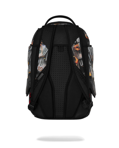SPRAYGROUNDÂ® BACKPACK SCORCHING MONEY FEATHERS BACKPACK