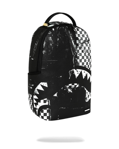 SPRAYGROUNDÂ® BACKPACK PAINTED OVER CHECK BACKPACK