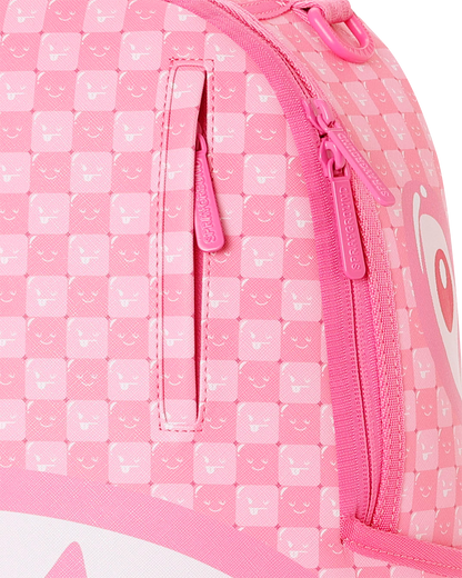 SPRAYGROUNDÂ® BACKPACK PINK NEW CHECK FACES BACKPACK