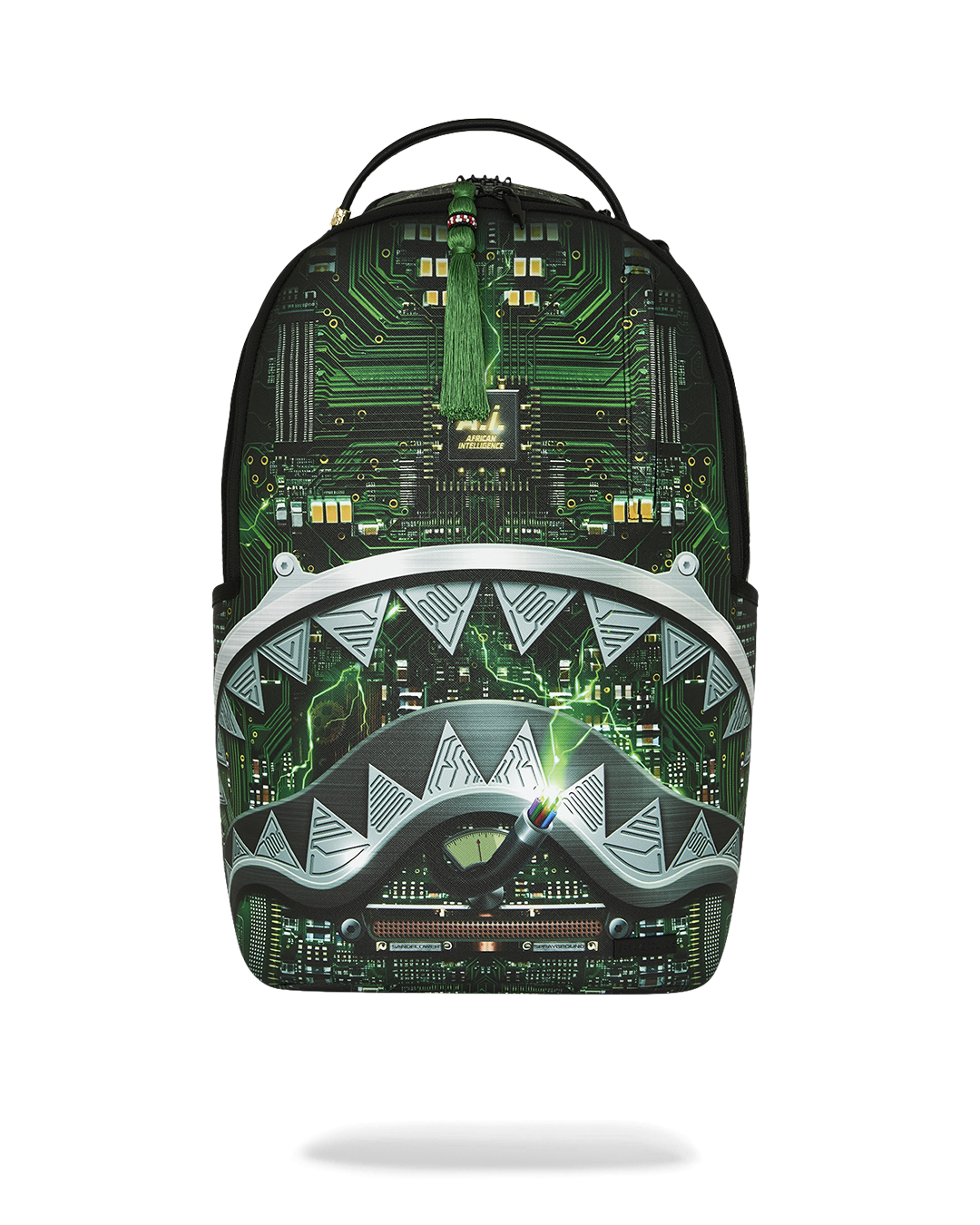 SPRAYGROUND® BACKPACK A.I. AFRICAN INTELLIGENCE REWIRED & INSPIRED BACKPACK - SANDFLOWER COLLAB