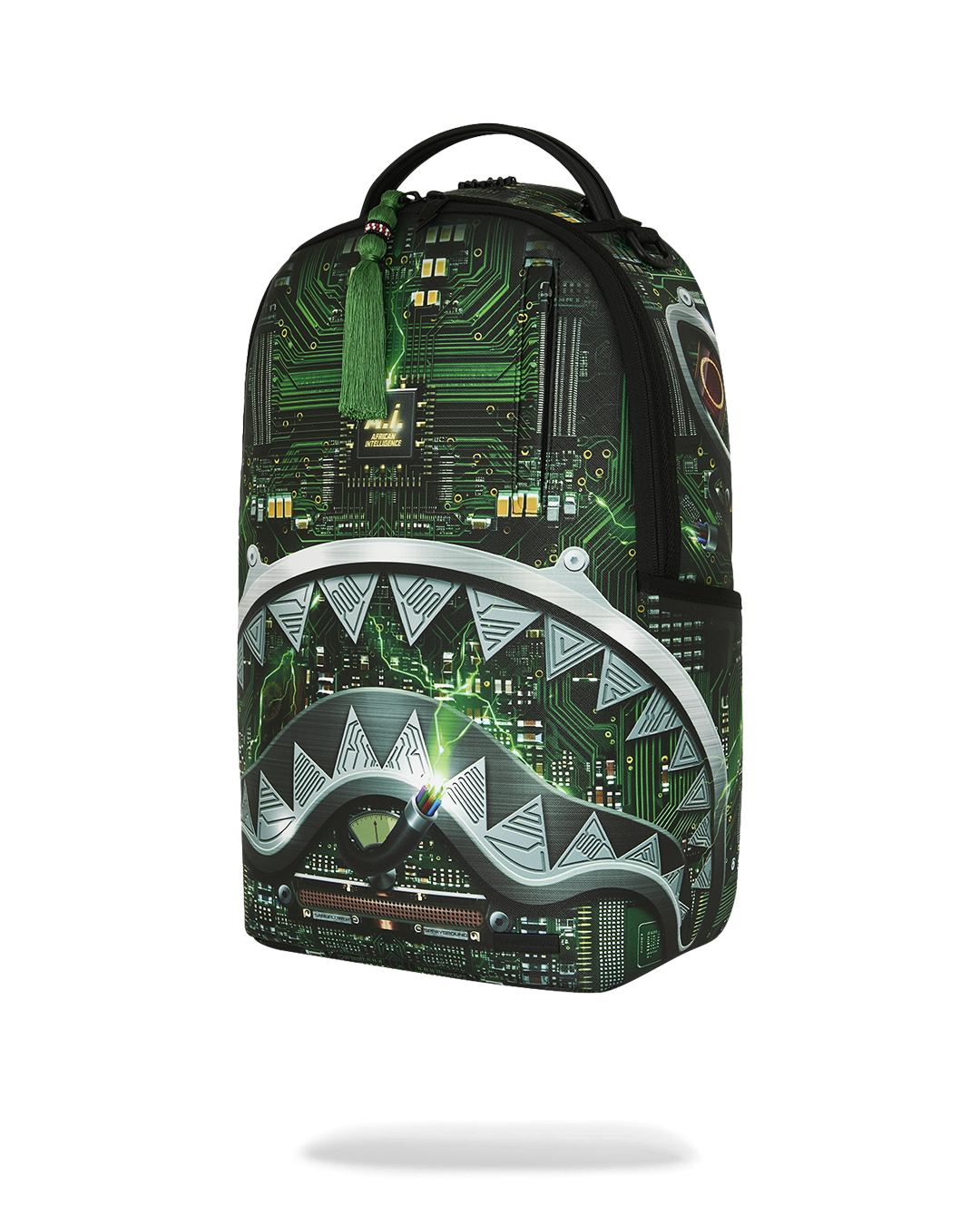 SPRAYGROUND® BACKPACK A.I. AFRICAN INTELLIGENCE REWIRED & INSPIRED BACKPACK - SANDFLOWER COLLAB