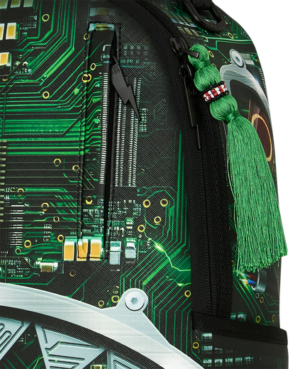 SPRAYGROUND® BACKPACK A.I. AFRICAN INTELLIGENCE REWIRED & INSPIRED BACKPACK - SANDFLOWER COLLAB
