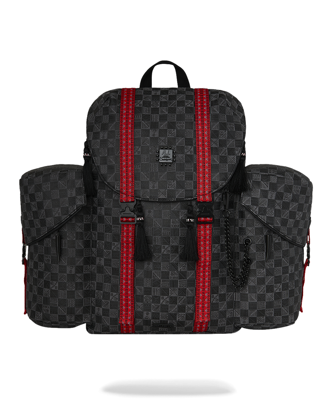 SPRAYGROUND® BACKPACK A.I. AFRICAN INTELLIGENCE MIDNIGHT MAGIC BACKPACK - SANDFLOWER COLLAB