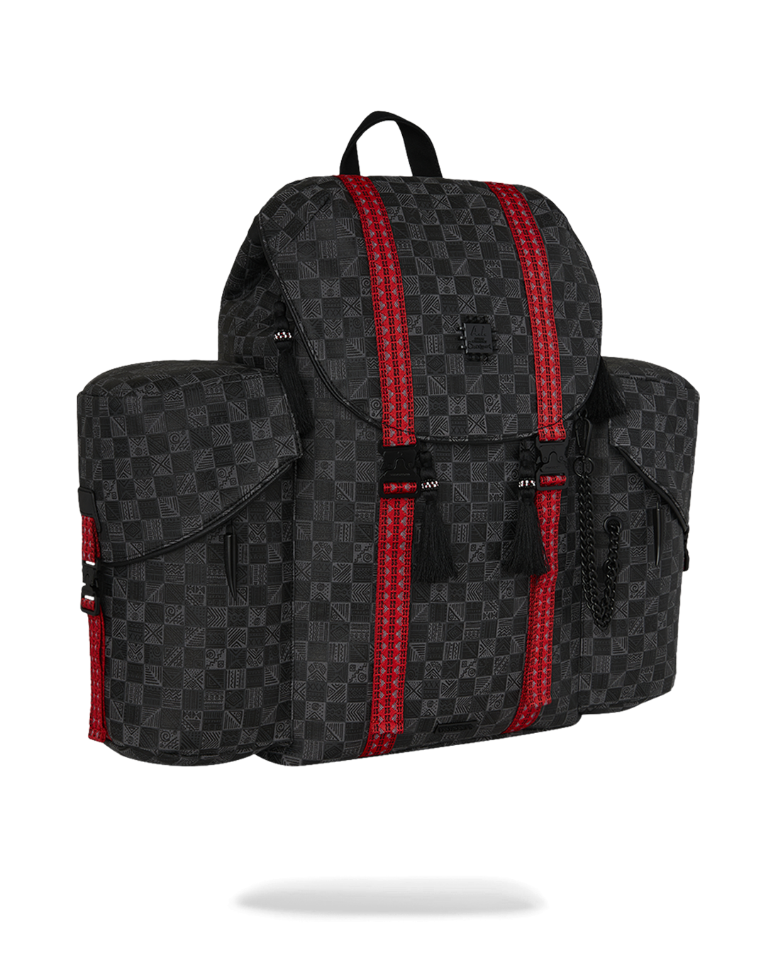 SPRAYGROUND® BACKPACK A.I. AFRICAN INTELLIGENCE MIDNIGHT MAGIC BACKPACK - SANDFLOWER COLLAB