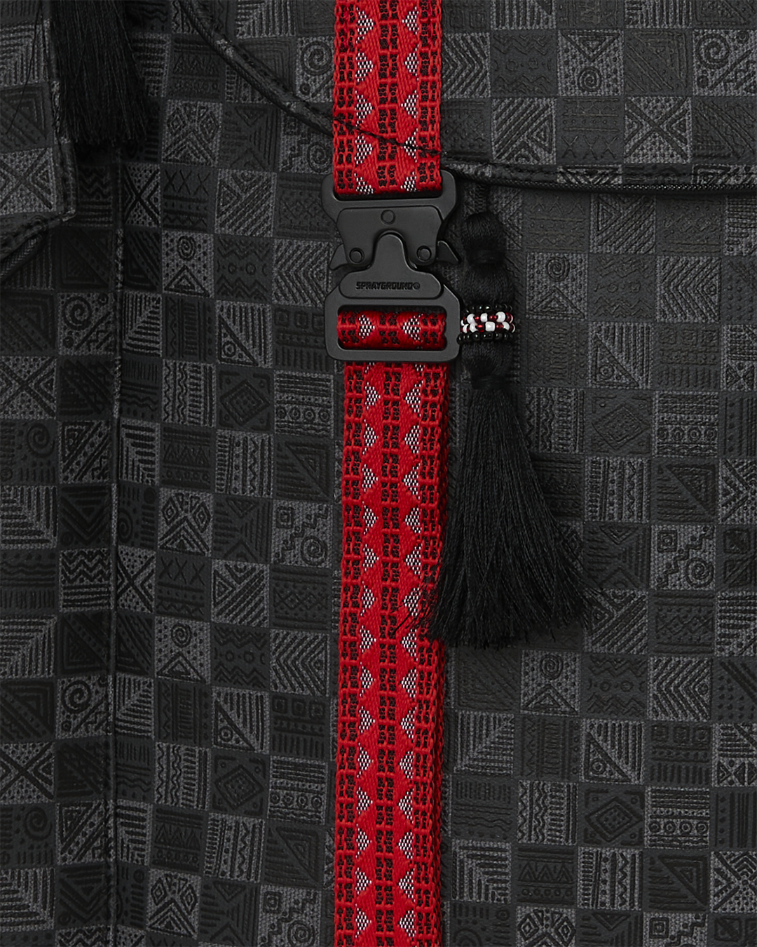 SPRAYGROUND® BACKPACK A.I. AFRICAN INTELLIGENCE MIDNIGHT MAGIC BACKPACK - SANDFLOWER COLLAB
