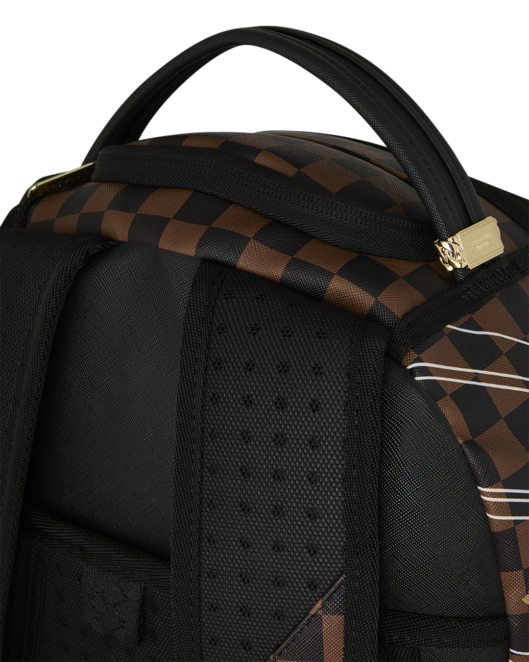 SPRAYGROUND® BACKPACK KUNG FU PANDA PO CHECKER KARATE KICK BACKPACK