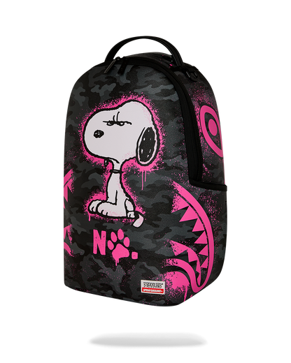 SPRAYGROUND® BACKPACK SNOOPY PINK STENCIL BACKPACK