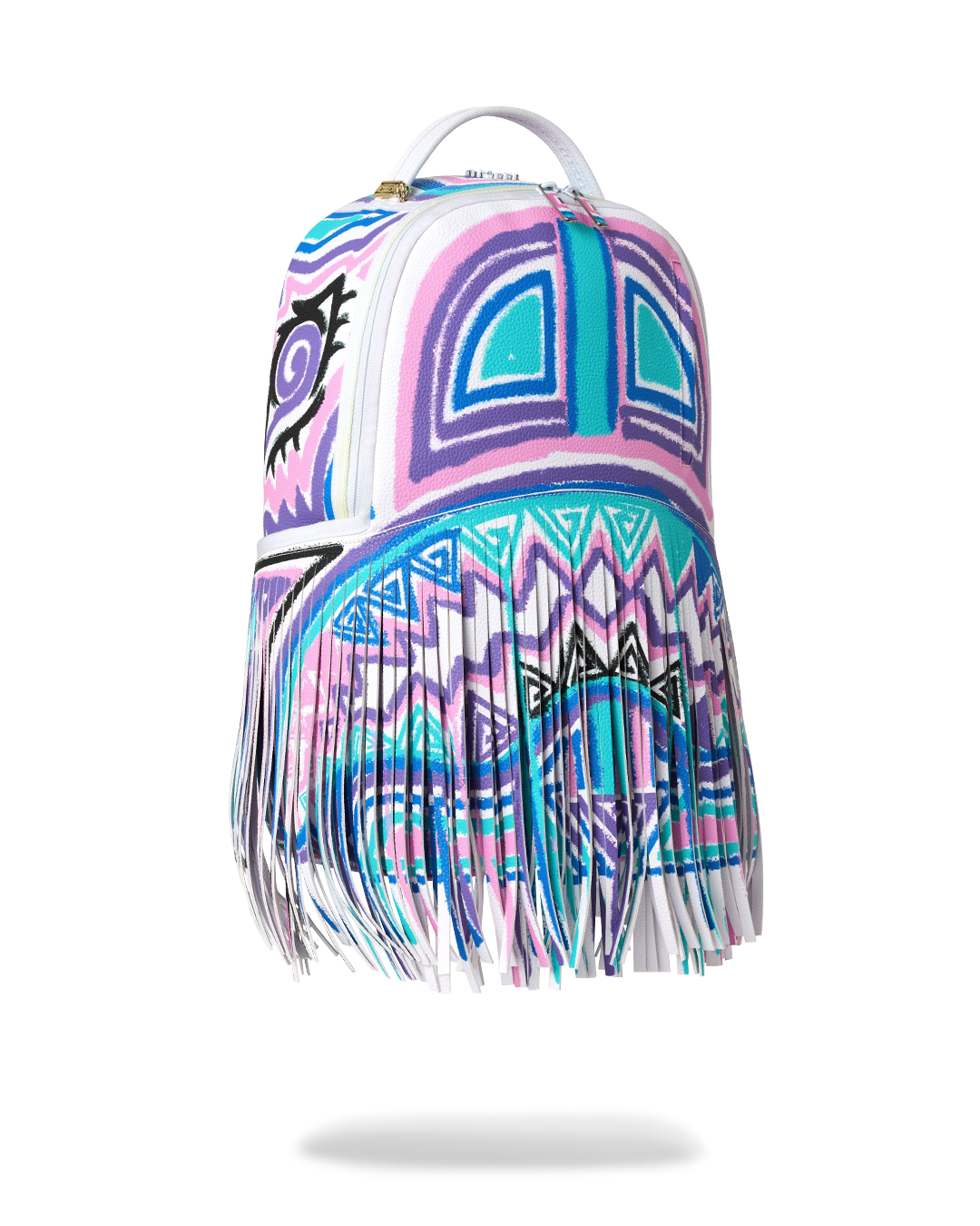 SPRAYGROUND® BACKPACK A.I. AFRICAN INTELLIGENCE MOTIVATED MOTION BACKPACK - SANDFLOWER COLLAB