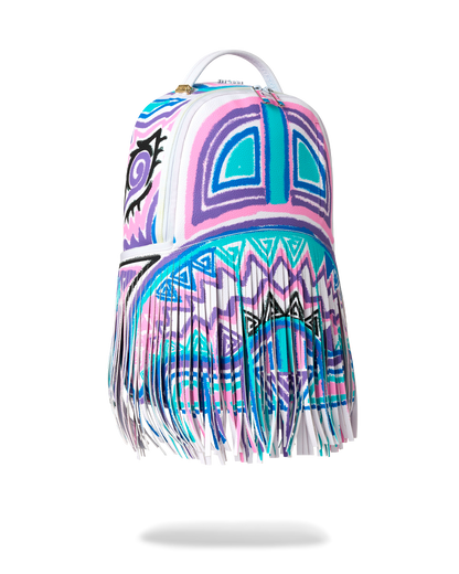 SPRAYGROUND® BACKPACK A.I. AFRICAN INTELLIGENCE MOTIVATED MOTION BACKPACK - SANDFLOWER COLLAB