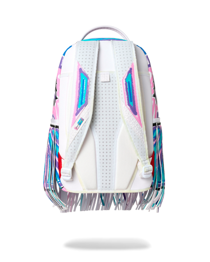 SPRAYGROUND® BACKPACK A.I. AFRICAN INTELLIGENCE MOTIVATED MOTION BACKPACK - SANDFLOWER COLLAB