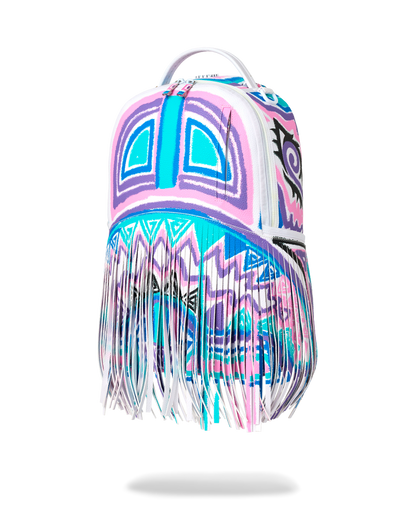 SPRAYGROUND® BACKPACK A.I. AFRICAN INTELLIGENCE MOTIVATED MOTION BACKPACK - SANDFLOWER COLLAB