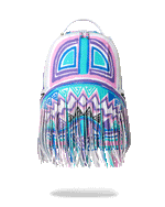 SPRAYGROUND® BACKPACK A.I. AFRICAN INTELLIGENCE MOTIVATED MOTION BACKPACK - SANDFLOWER COLLAB