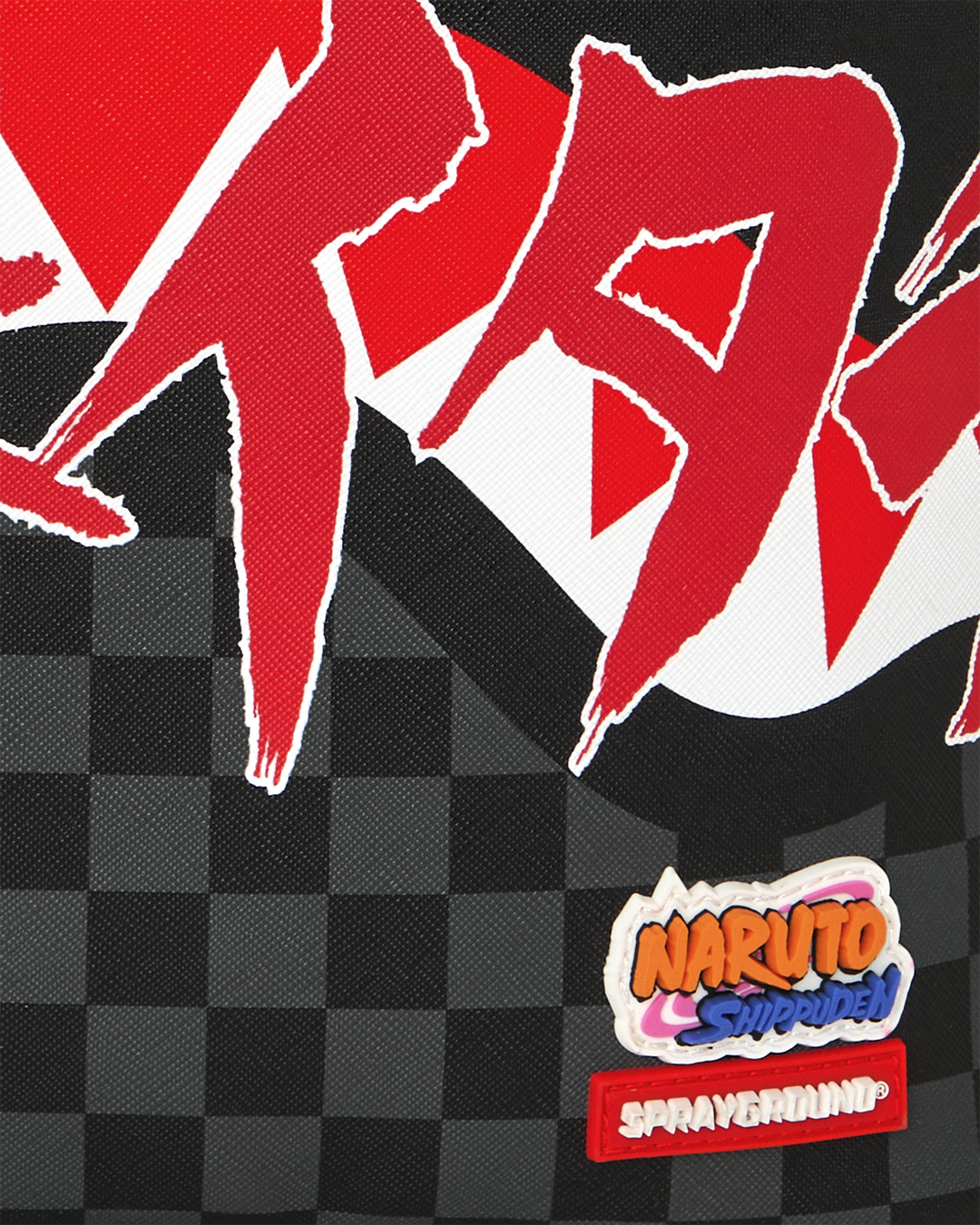 SPRAYGROUNDÂ® BACKPACK NARUTO ITACHI CHECKERED POSE BACKPACK