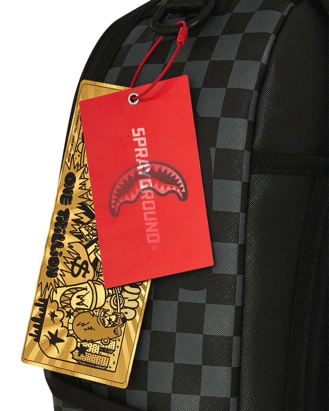 SPRAYGROUNDÂ® BACKPACK NARUTO ITACHI CHECKERED POSE BACKPACK