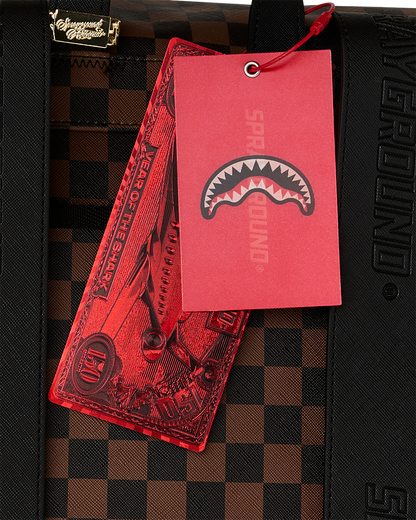 SPRAYGROUND® BACKPACK RED REDEMPTION MONTE CARLO BACKPACK