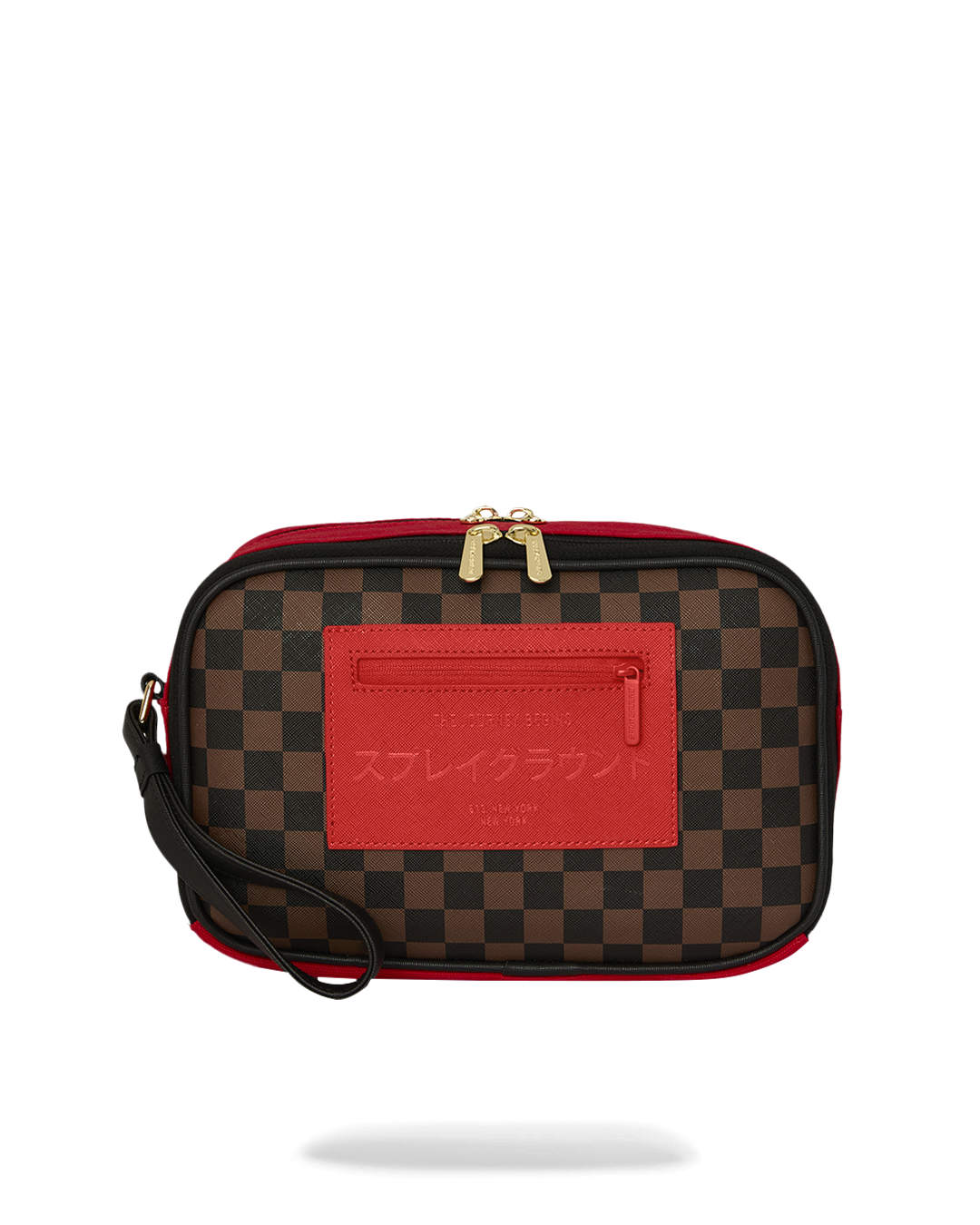 SPRAYGROUND® TOILETRY RED REDEMPTION TOILETRY BRICK