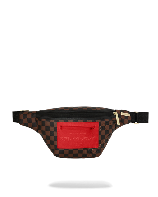 SPRAYGROUND® CROSSBODY RED REDEMPTION SAVVY CROSSBODY