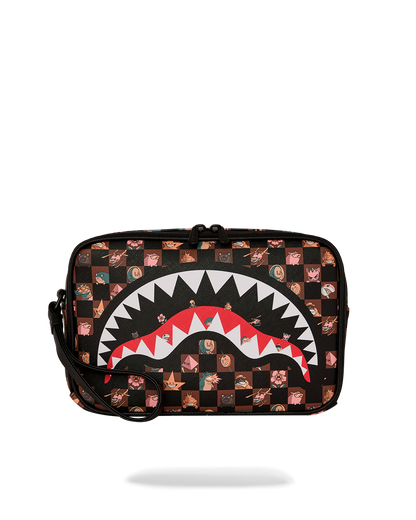SPRAYGROUND® TOILETRY PEEKING CHARACTERS REMIX TOILETRY BRICK
