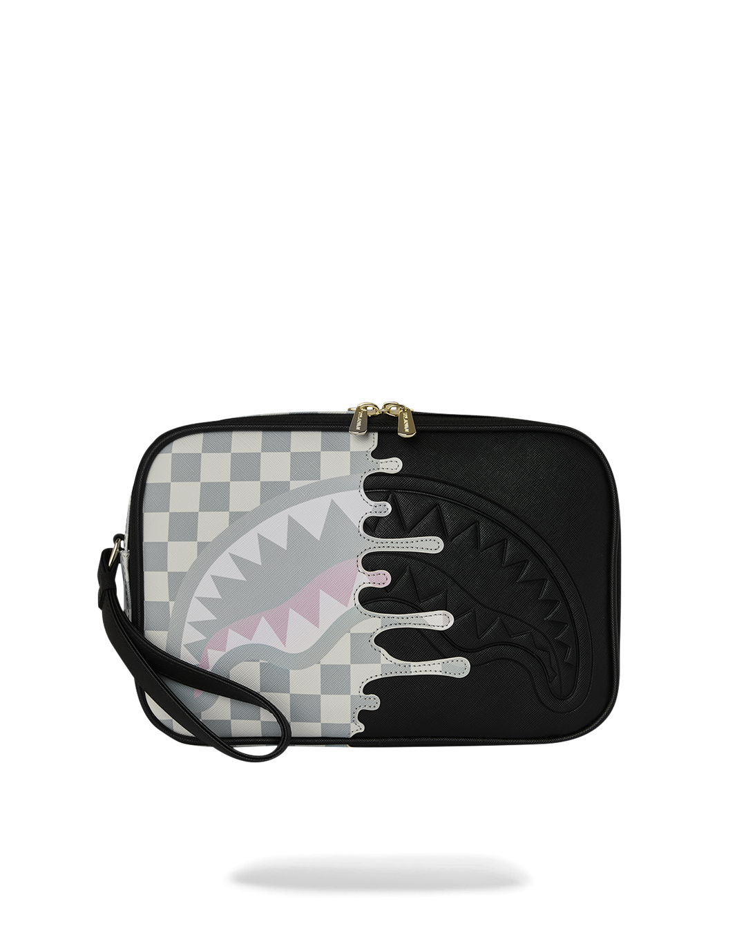 SPRAYGROUND® TOILETRY CREAM CHECK SIDE DRIP TOILETRY BRICK