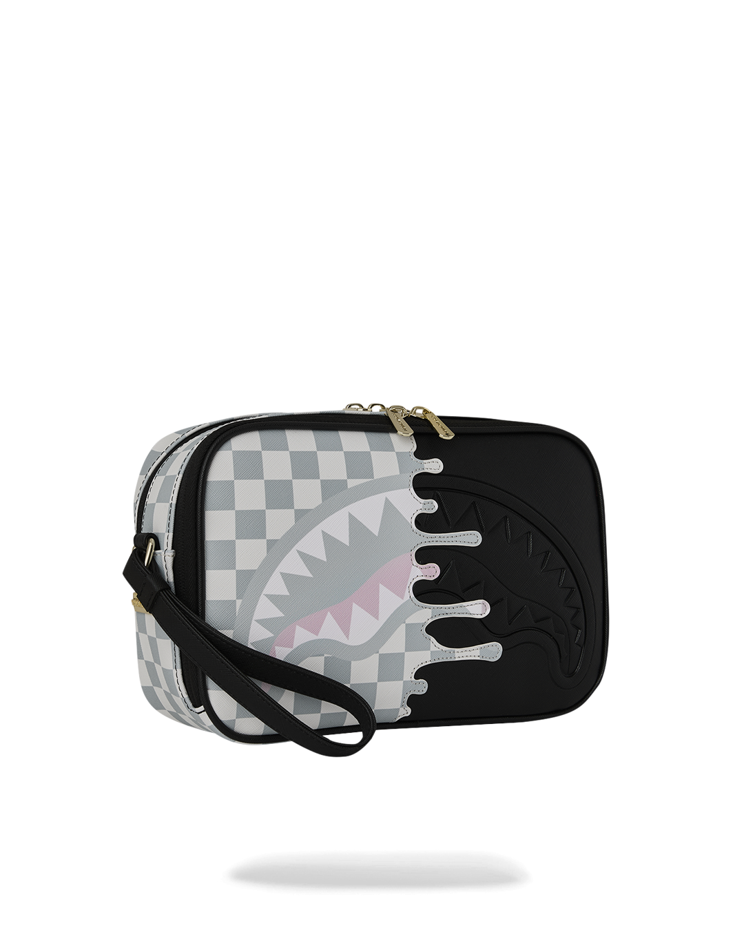 SPRAYGROUND® TOILETRY CREAM CHECK SIDE DRIP TOILETRY BRICK