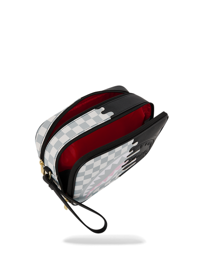 SPRAYGROUND® TOILETRY CREAM CHECK SIDE DRIP TOILETRY BRICK