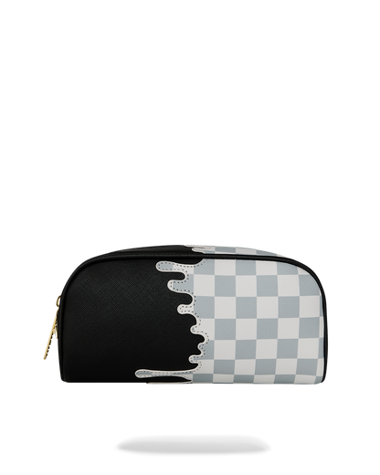 SPRAYGROUND® POUCH CREAM CHECK SIDE DRIP POUCH